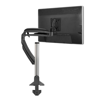 K1 CLMN MNT SINGLE DISPLAY 2L ARM, BLK